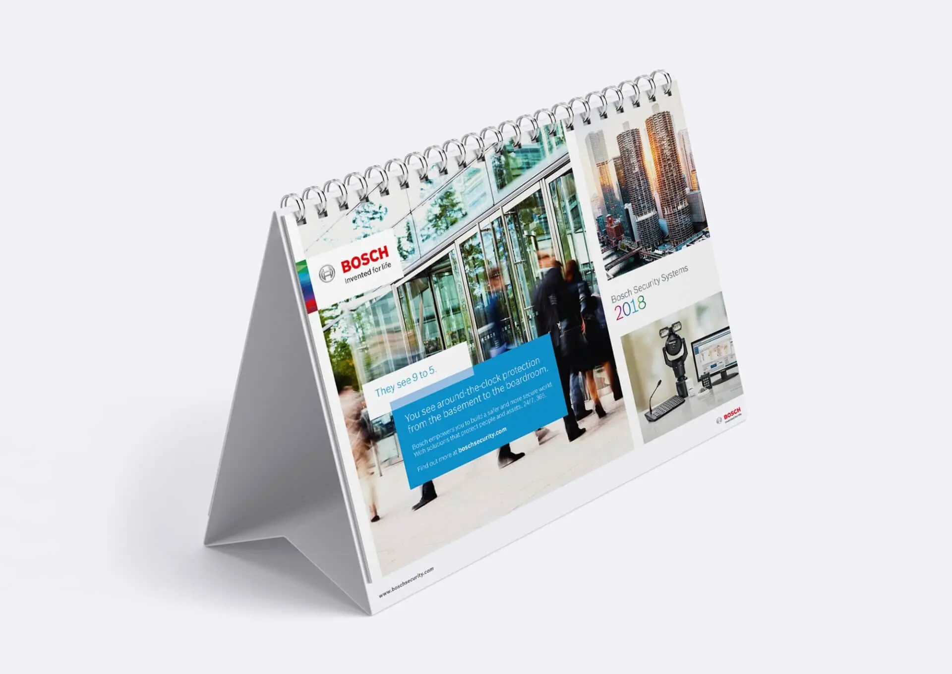 Bosch Table calendar