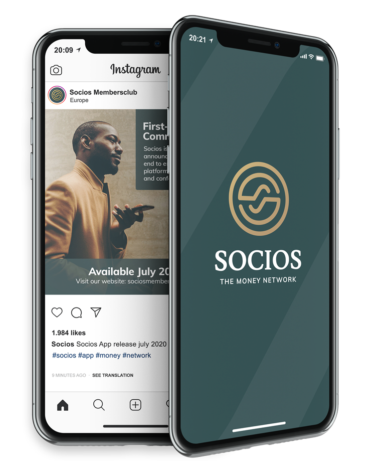 Socios Instagram launch campaign