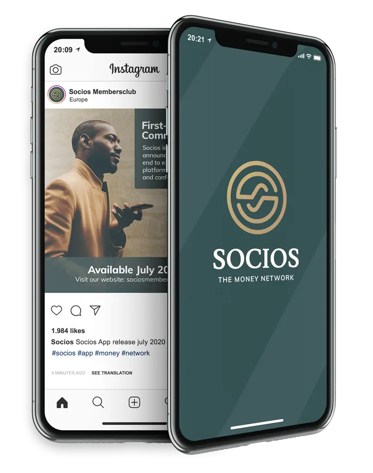 Socios Instagram launch campaign