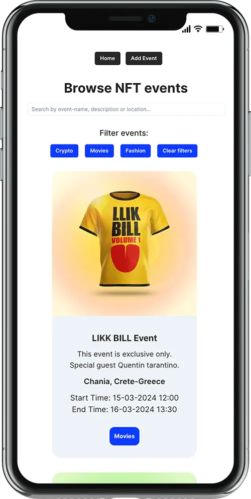 Splash screen Web Event Concept